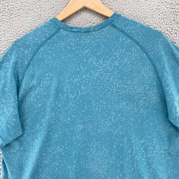 Lululemon Metal Vent Tech Short Sleeve Shirt 2.0 Distorted Noise Breeze Mens XXL - Picture 4 of 11